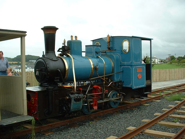 Dampflok Nr. 3 &quot;Shane&quot; in Bushmills