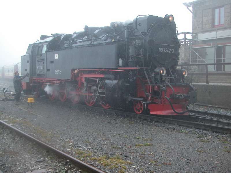99 7242-3 beim Umsetzen