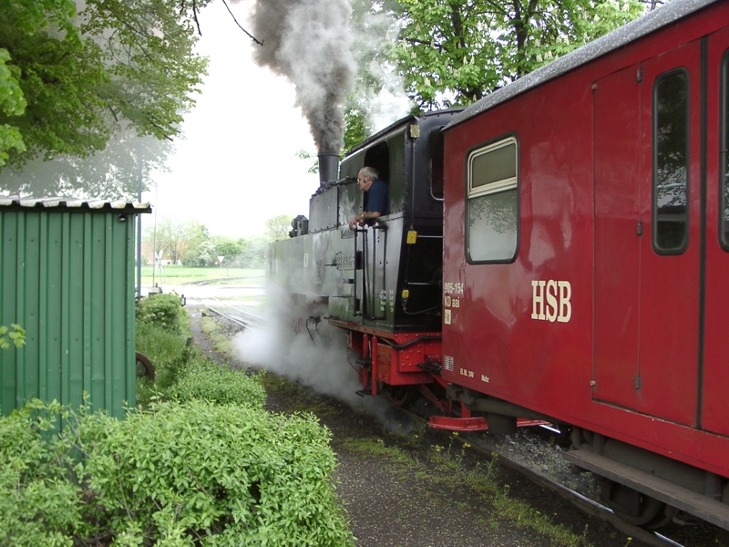 Ausfahrt aus Gernrode