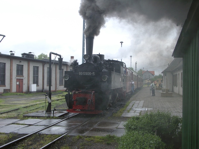 Abfahrbereit in Gernrode