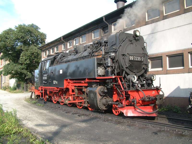 Am 21.07.2004 unter Dampf :