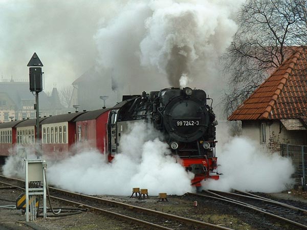 Ausfahrt aus Wernigerode