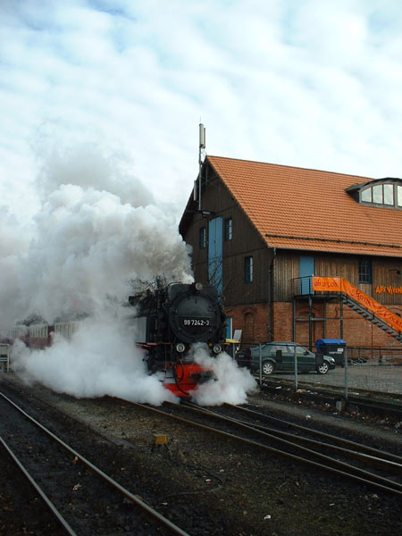 Ausfahrt aus Wernigerode