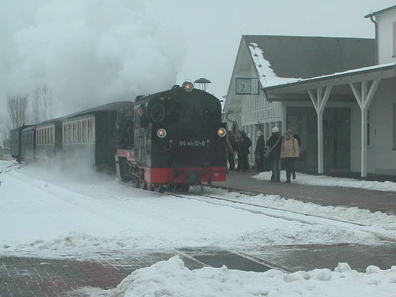 Einfahrt in Binz