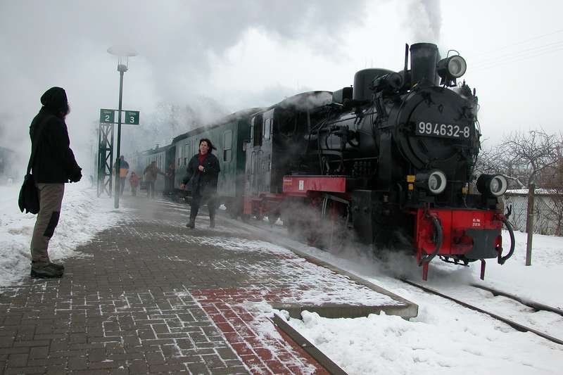 Hochbetrieb in Binz
