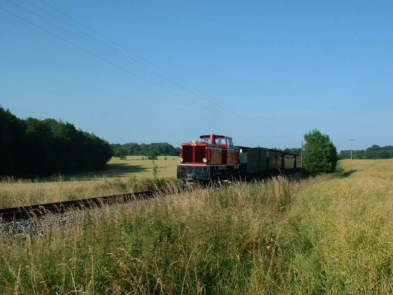 V51 901 kurz vor Putbus