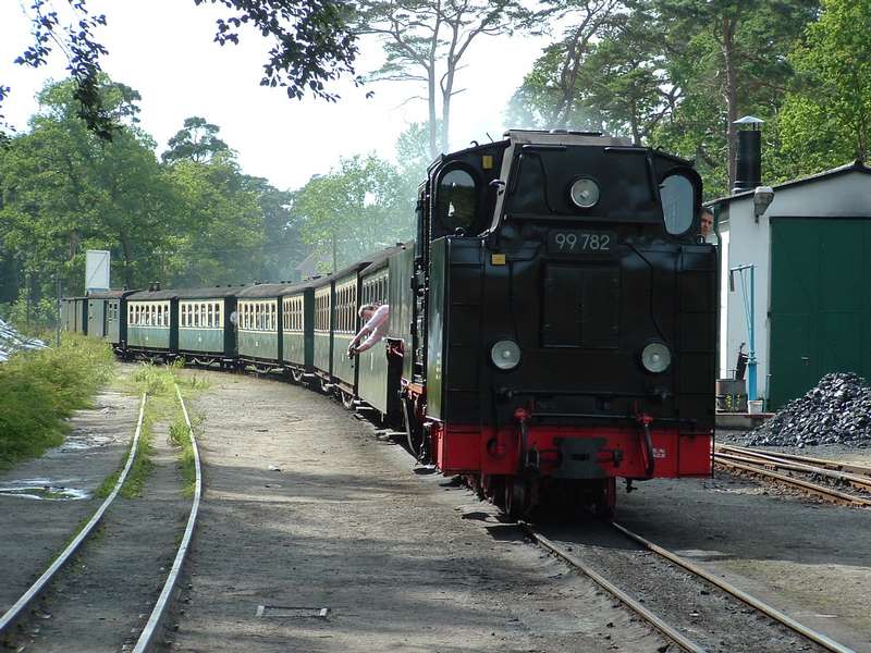 Einfahrt in Göhren