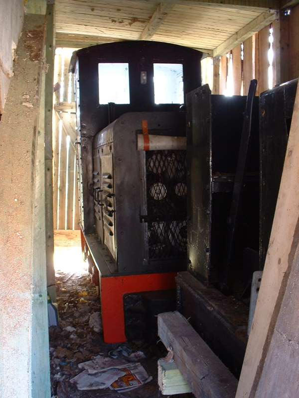 Feldbahnloks in Putbus