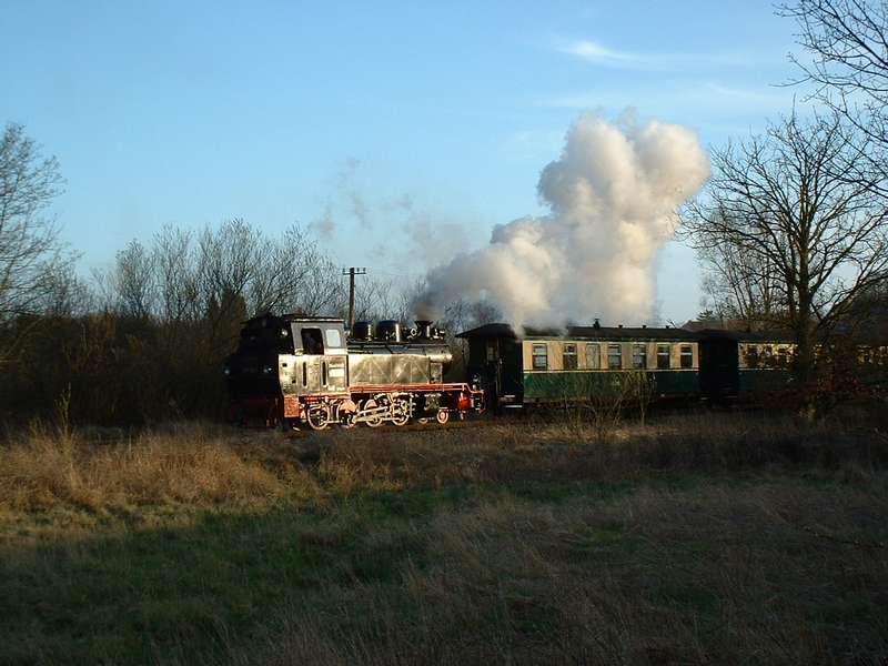 99 4801 kurz nach Putbus