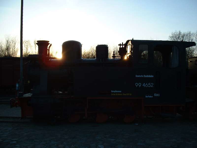die Sonne geht unter ;-)