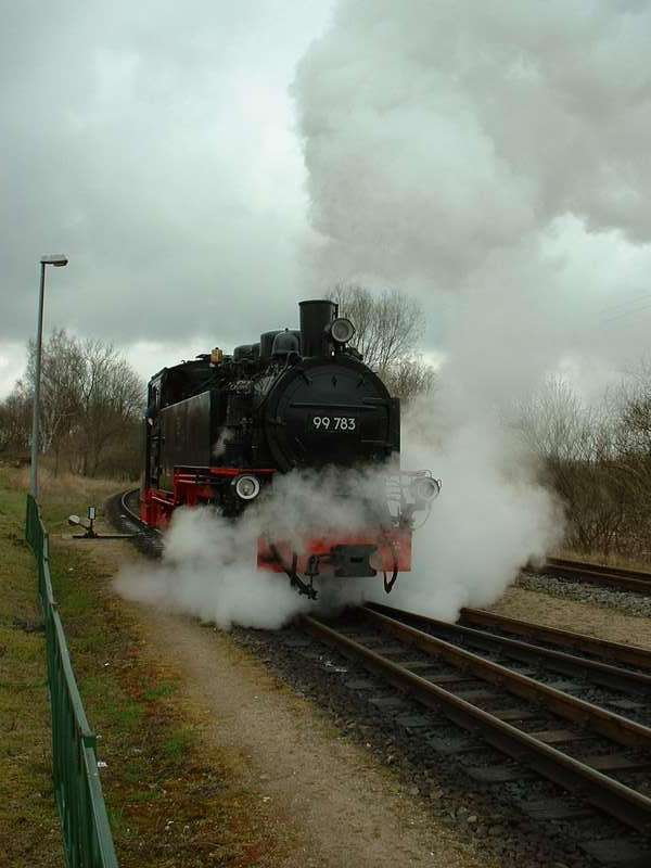 99 783 rangiert in Putbus