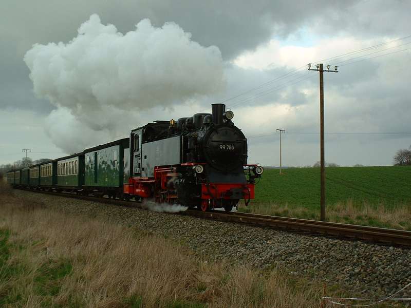 99 783 kurz vor Putbus
