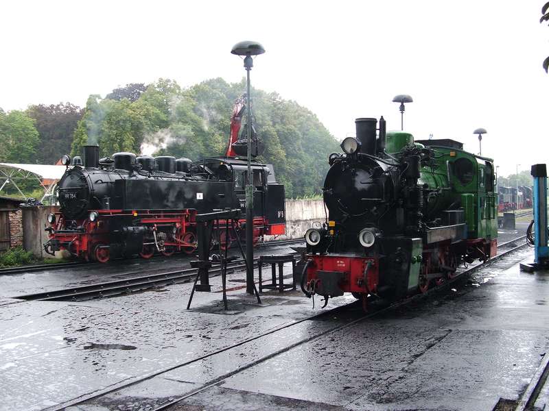 99 784 und 53 Mh nebeneinander