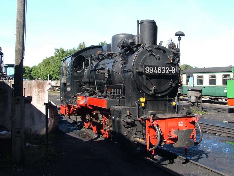 99 4632 steht bereit zum Anheizen