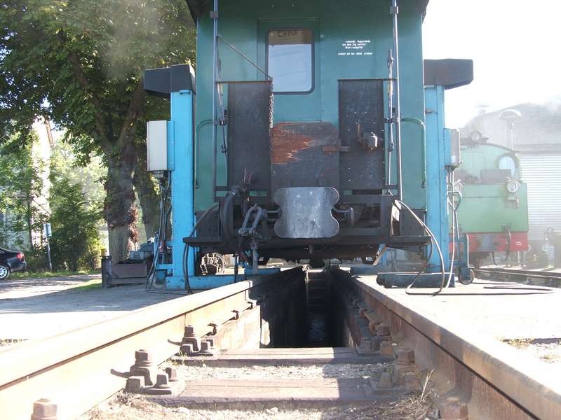 Ein Wagen ohne Drehgestelle