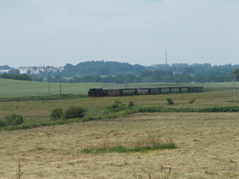 99 782 unterwegs zwischen Putbus und Seelvitz