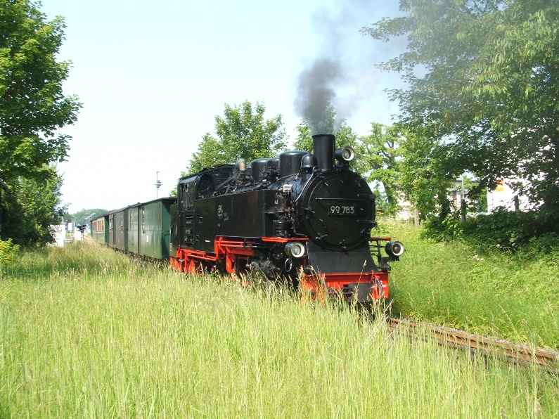 99 783 unterwegs in Putbus