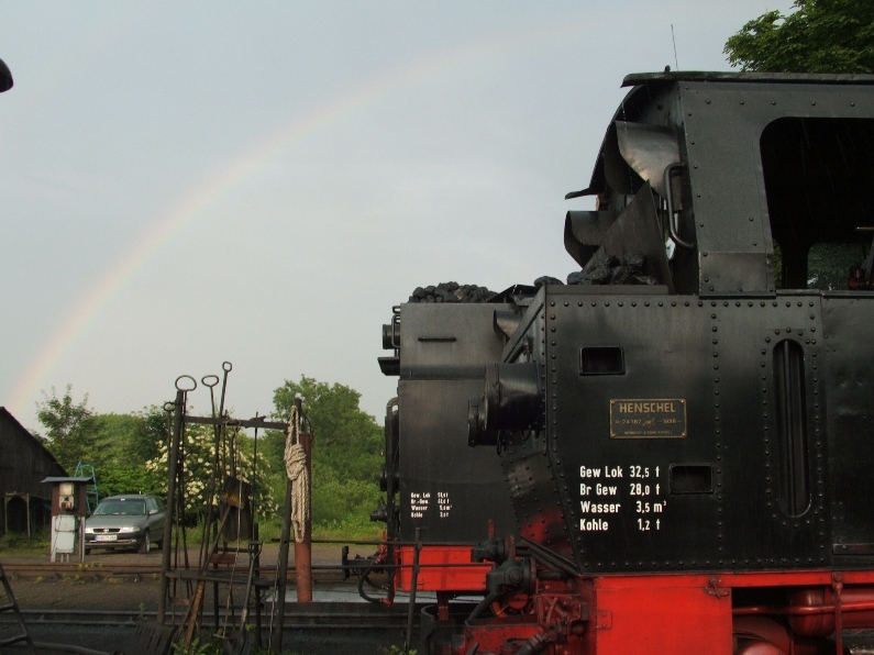 99 4801, 99 784 und Regenbogen