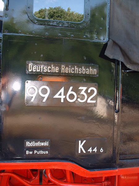 99 4632 (52Mh) in Putbus