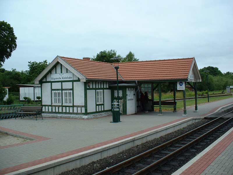 Bahnhofsgebäude der Kleinbahn