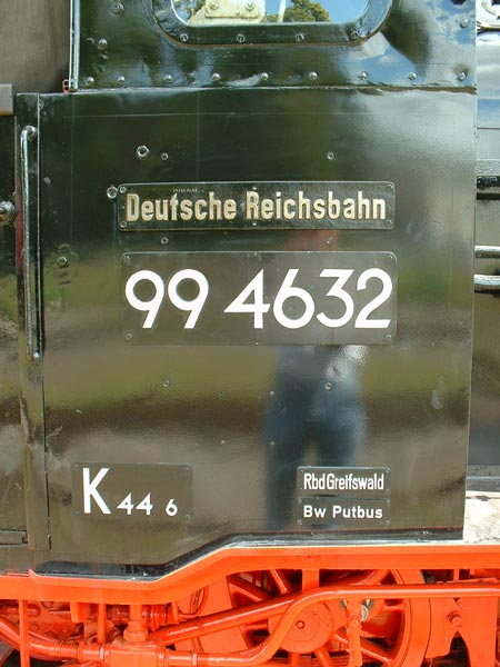 99 4632 (52Mh) in Putbus