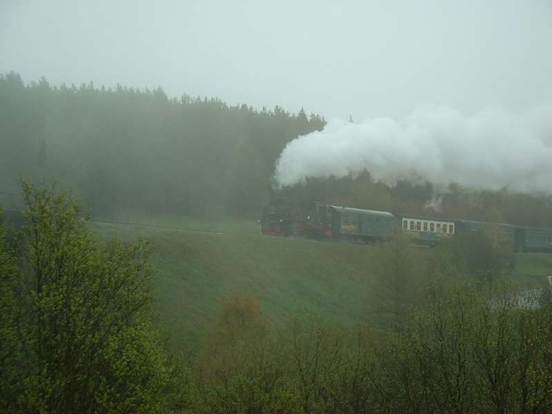 99 785 kurz vor Oberwiesenthal