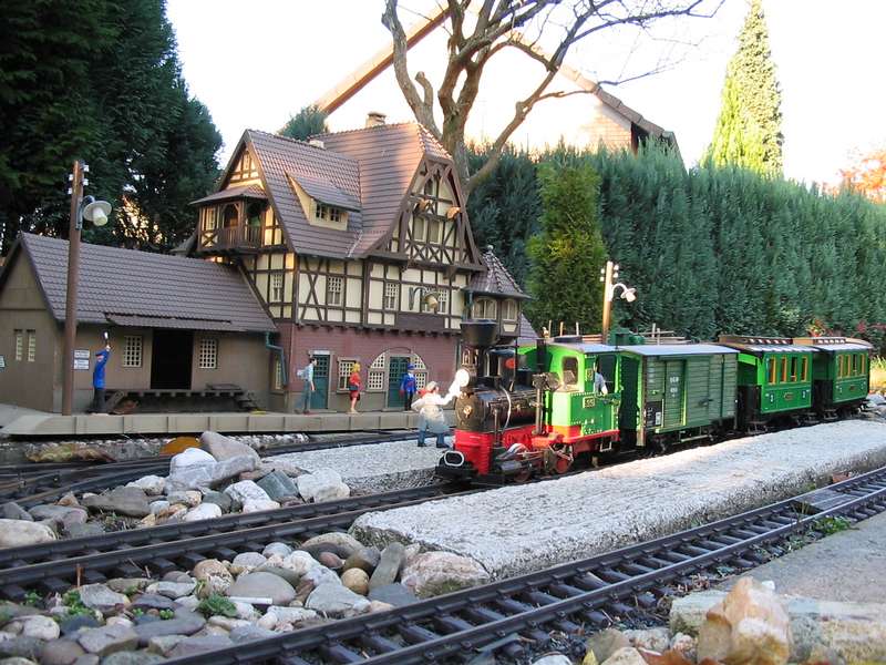 Kleinbahn im Spätsommer