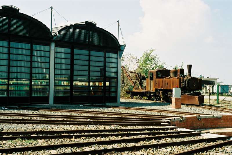 Museumshallen mit Drehscheibe