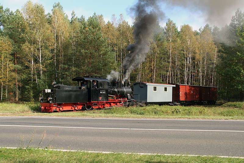99 3462 auf Probefahrt