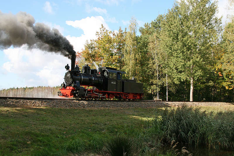 99 3462 auf Probefahrt