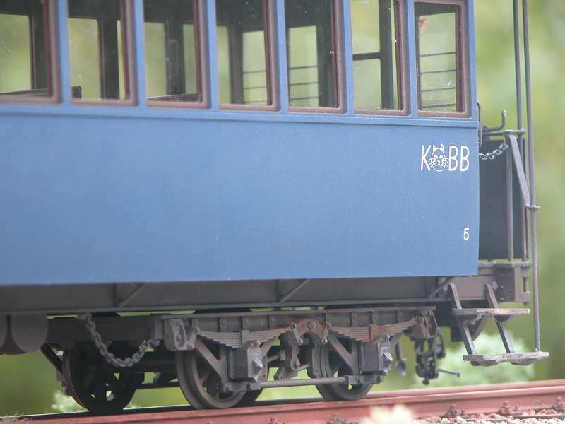 Gecomodel Drehgestell-Personenwagen