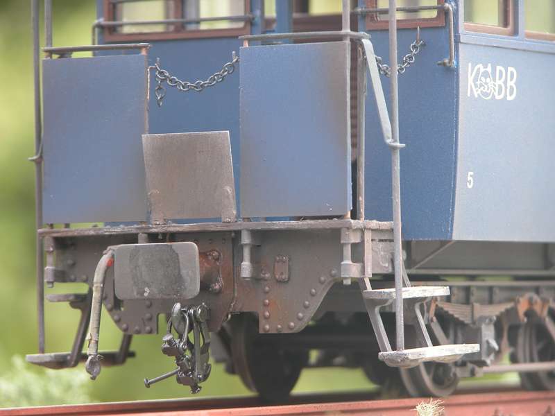 Gecomodel Drehgestell-Personenwagen