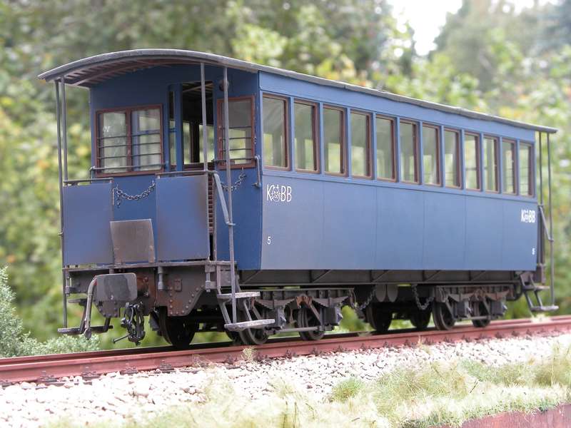 Gecomodel Drehgestell-Personenwagen
