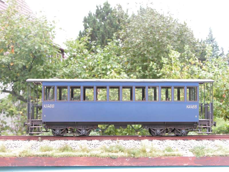 Gecomodel Drehgestell-Personenwagen