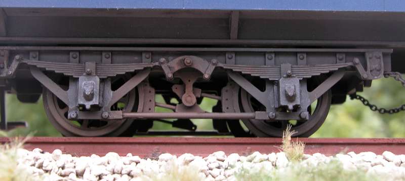 Gecomodel Drehgestell-Personenwagen