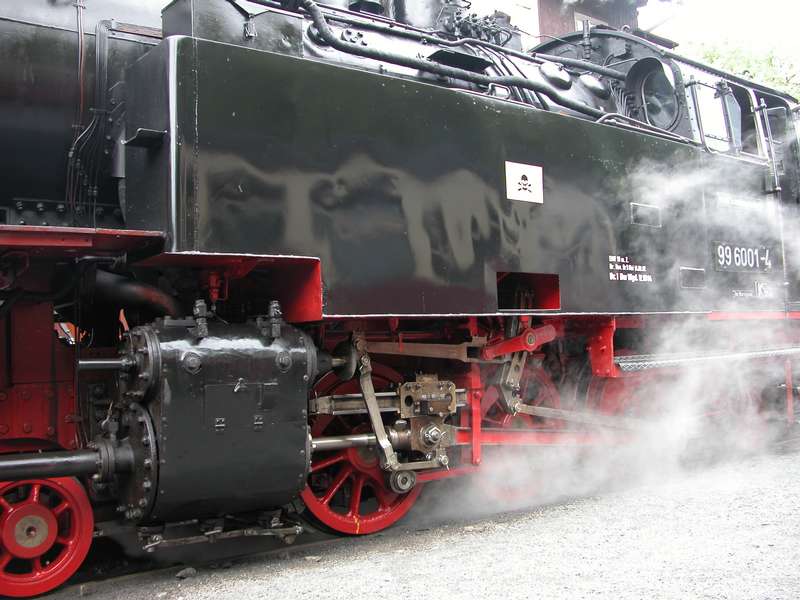 Einfahrt 99 6001 in Alexisbad
