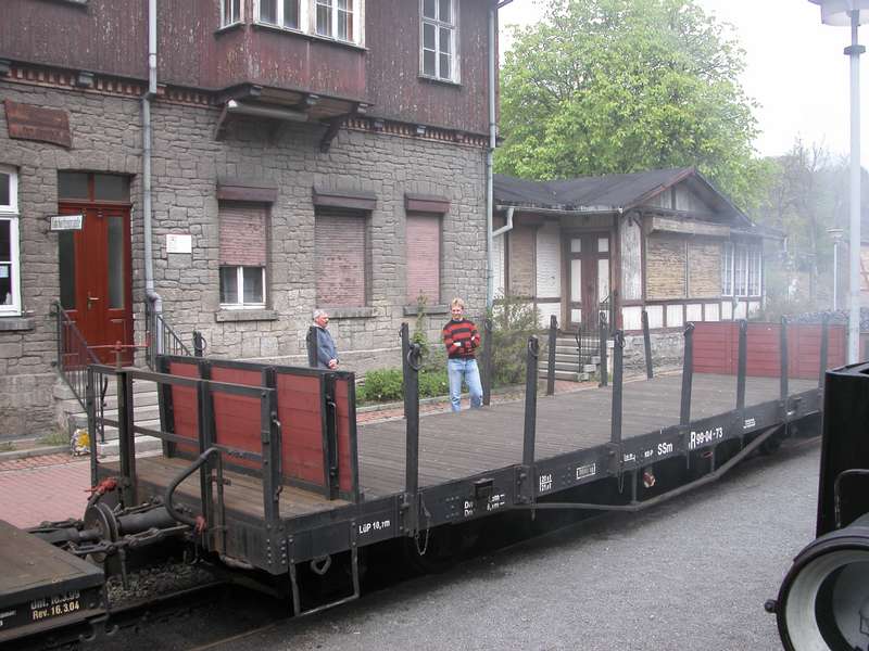 Güterzug in Alexisbad