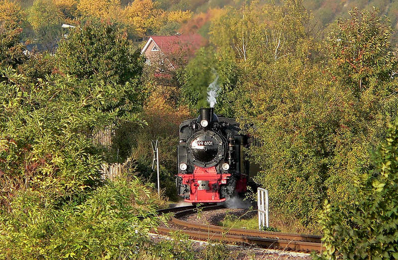  Selketalbahn im Herbst