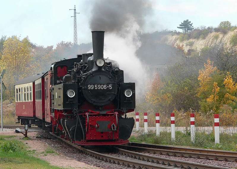  Selketalbahn im Herbst