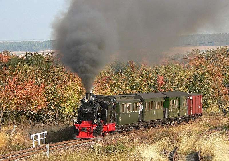  Selketalbahn im Herbst