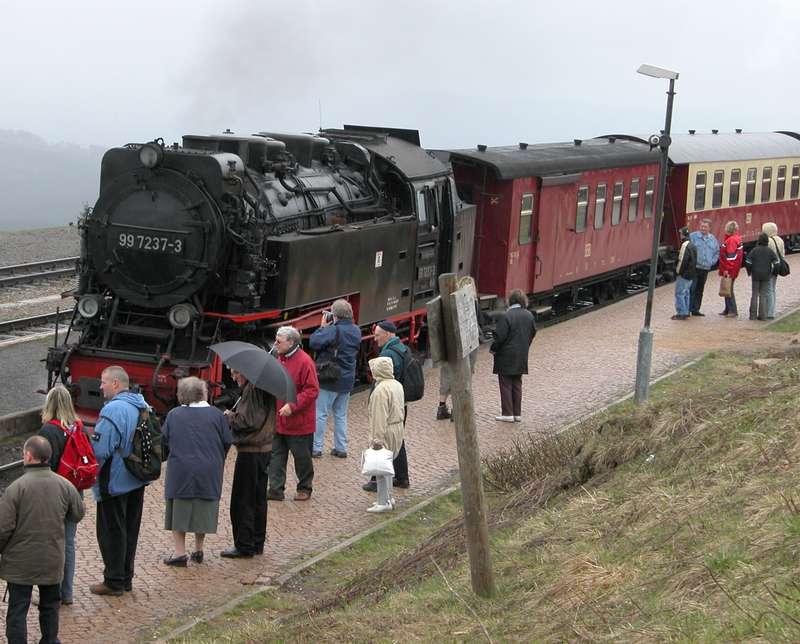 99 7237-3 auf dem Brocken