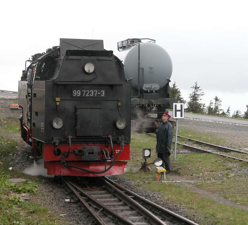 99 7237-3 auf dem Brocken