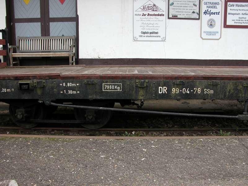 Flachwagen ssm in Benneckenstein