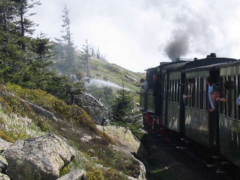 Feuer am Brocken