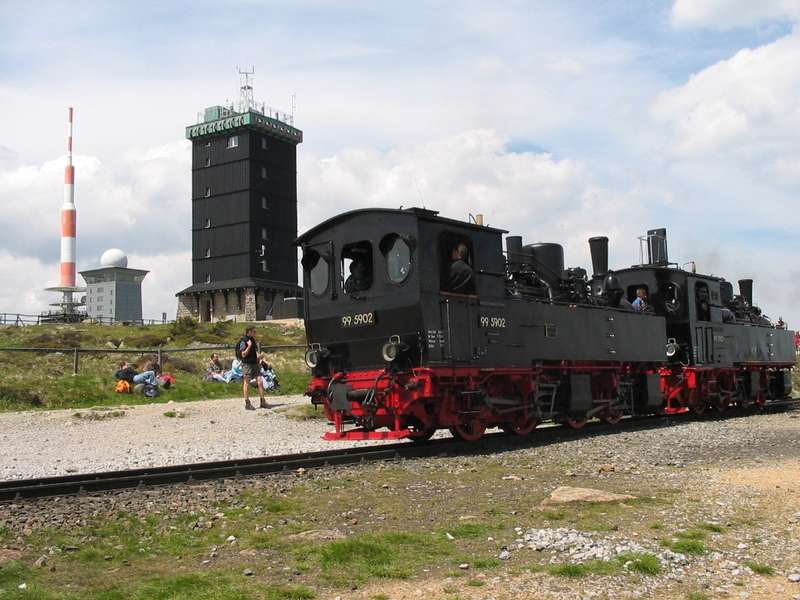 Zu Pfingsten am Brocken : T-Shirt Wetter