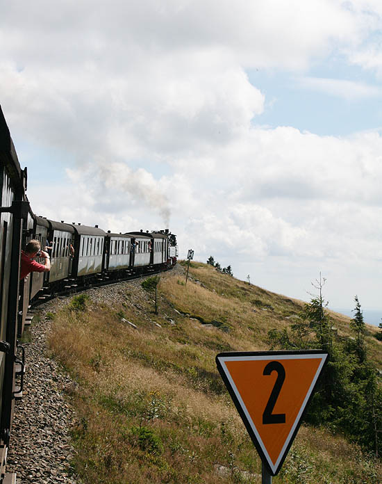 Sonderzug auf den Brocken