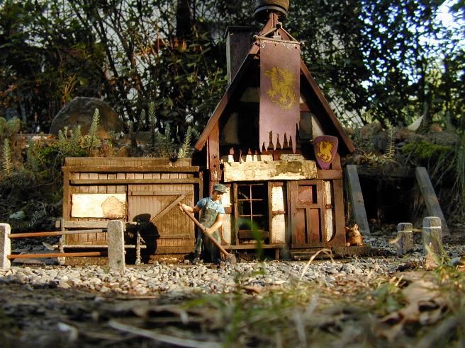 Blitzalterung Haus
