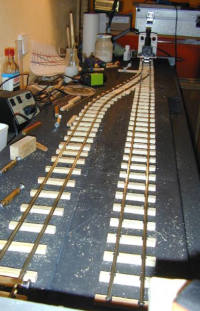 32mm Gleis &amp; Weichenbau