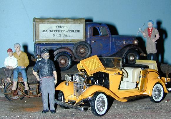Ford Pickup 1936, Roadster 1929