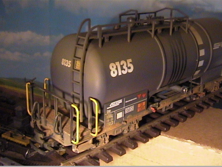 Kesselwagen gealtert